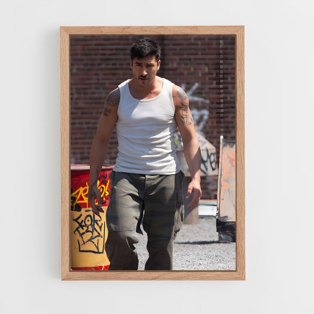 Poster David Skate – affiche Parkour et freerun (vue 4)